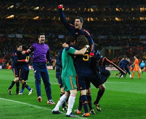 西班牙成世界杯第八個冠軍 斗牛士建王朝時代