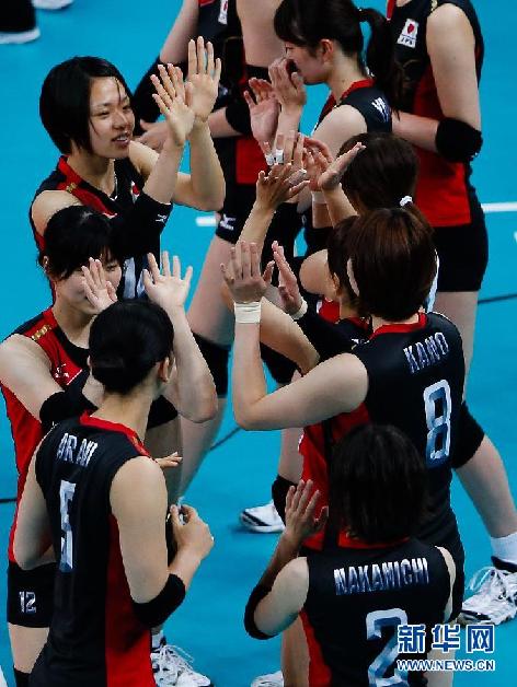 (倫敦奧運會)(4)排球——女排:多米尼加負于日本