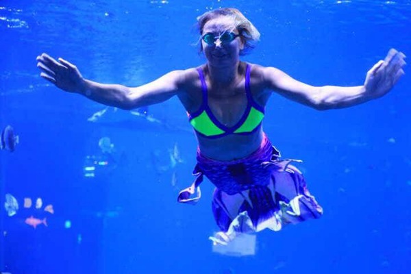 精彩的美人魚表演 精彩的美人魚表演